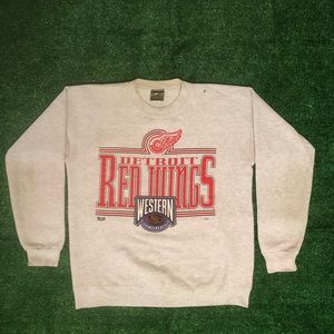 Vintage Detroit Red Wings hockey sweatshirt